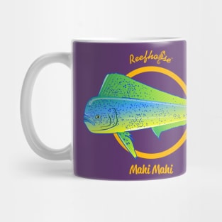 Reefhorse Mahi Mahi Orange Ring Mug